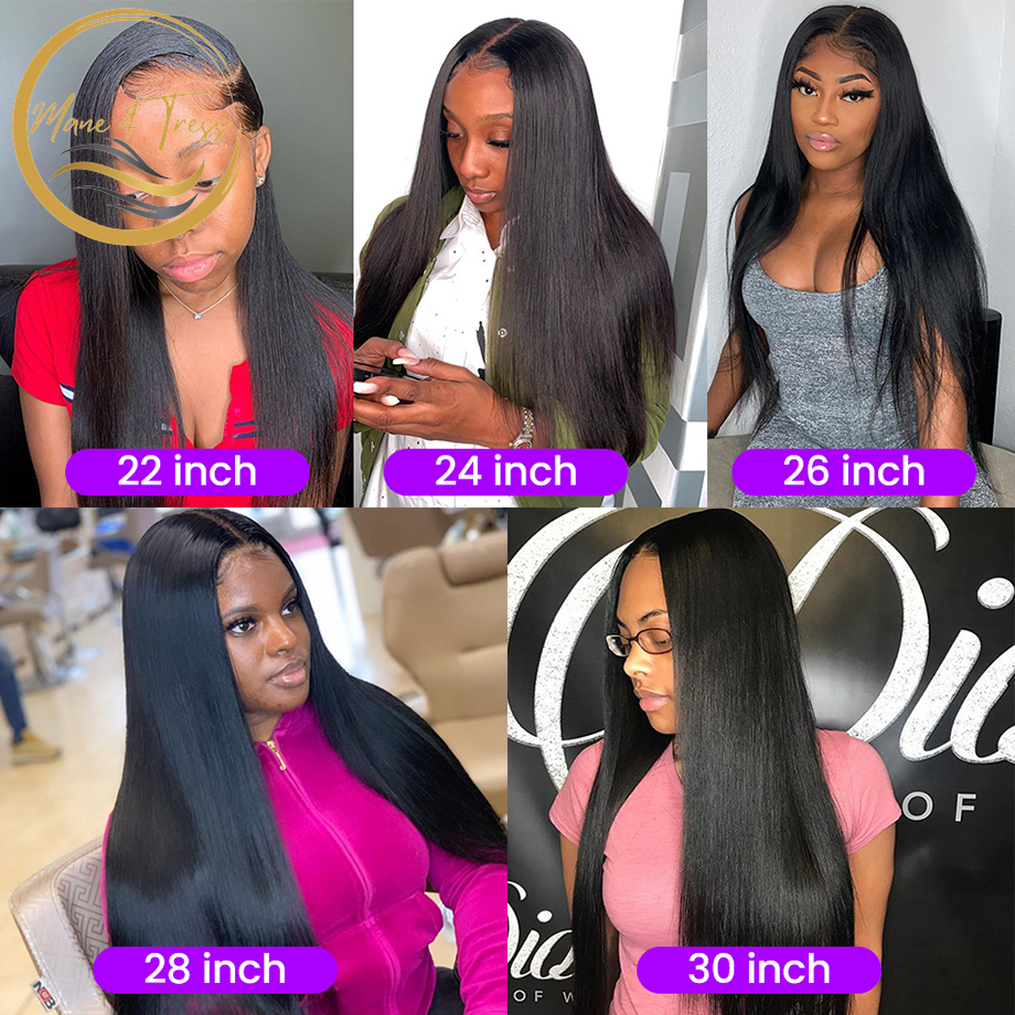 Straight 13x4 HD Lace Frontal Wig- Long or Bob